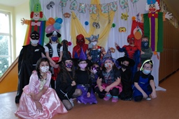 Detský karneval na 1. stupni