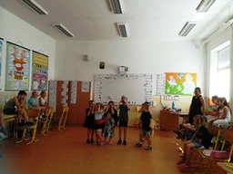 Návšteva detí z materských škôl na našej škole 