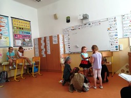 Návšteva detí z materských škôl na našej škole 